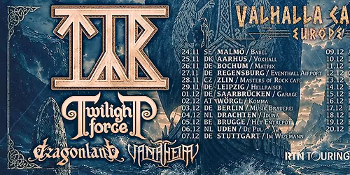 Týr • Twilight Force • Dragonland • Vanaheim – Iduna, Drachten — muziek in Drachten